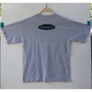 Y2K 2000‎ Vintage Razor Scooter Shirt Size Big Kid XLarge Cyber Mall Skate